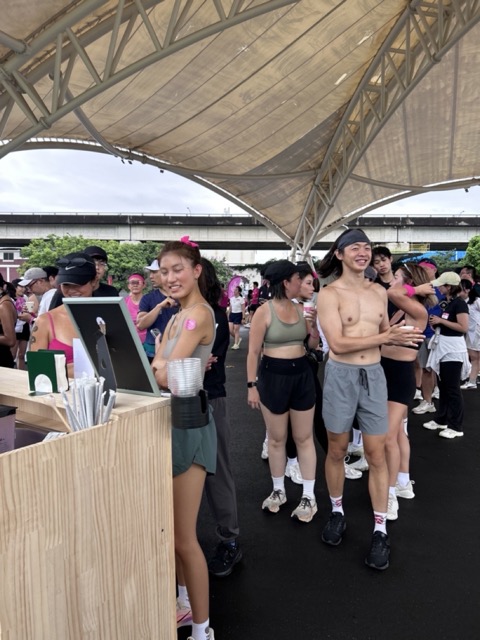 2026 global wellness day 海莉果昔 攤位